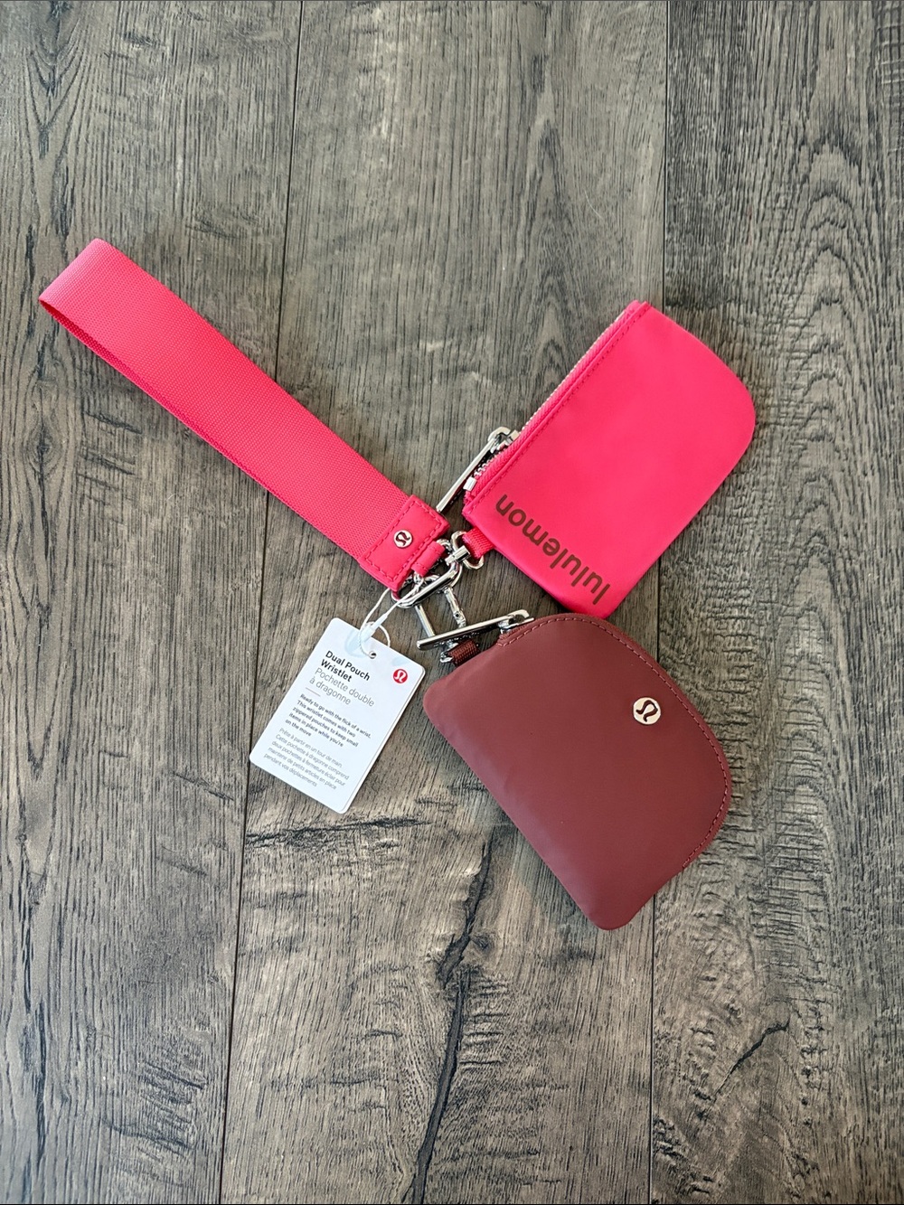 lululemon athletica Dual Pouch Wristlet NWT